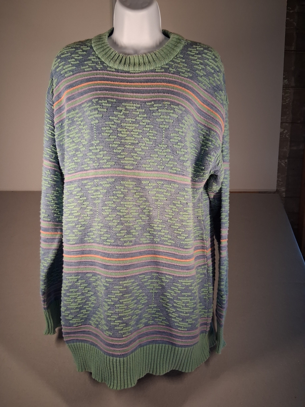 80's Vintage Chaps Ralph Lauren 3D Grandpa Core Men's Sweater
